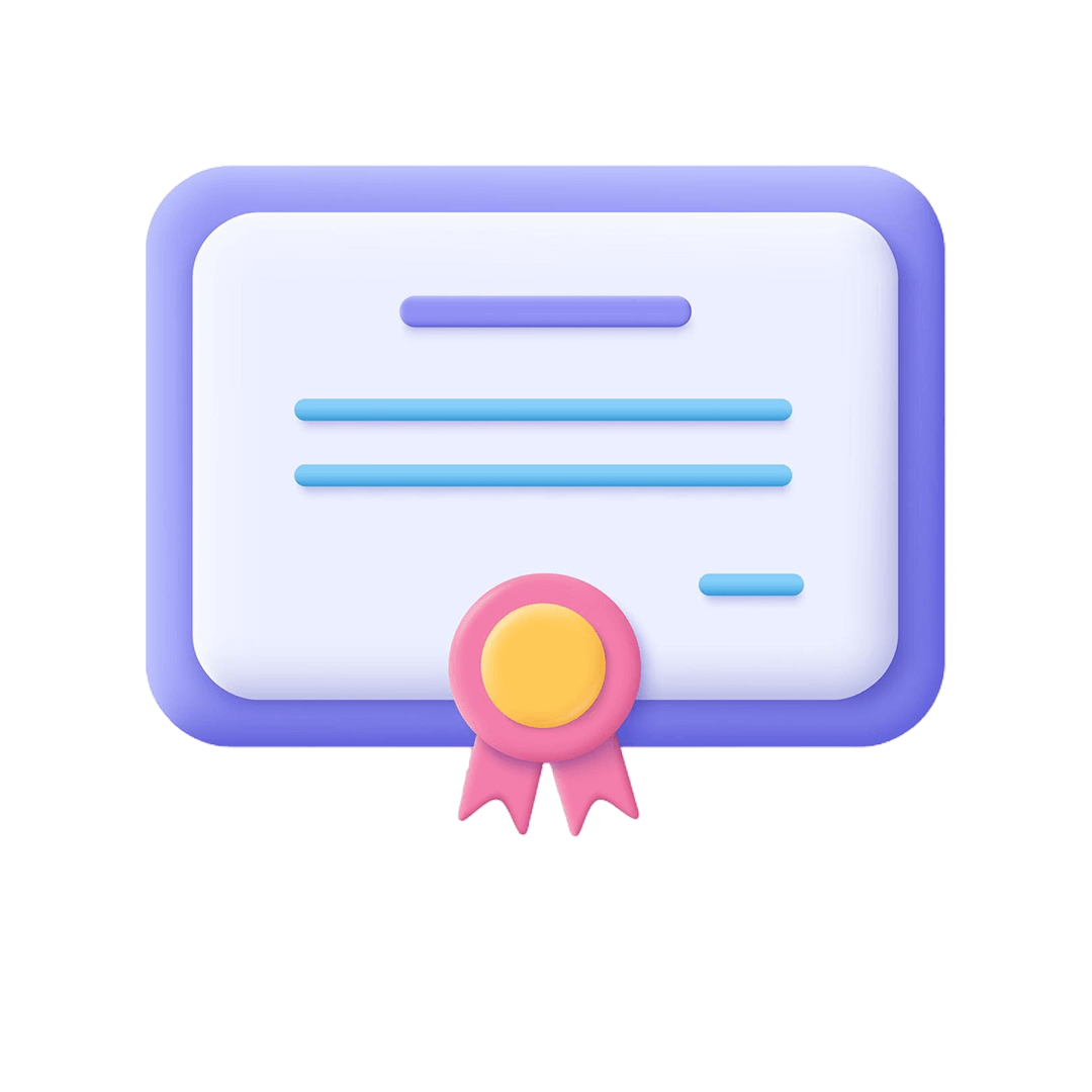 gambar step career Certificate & Raport UI & UX Design